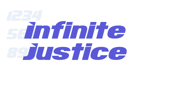 Infinite Justice font free