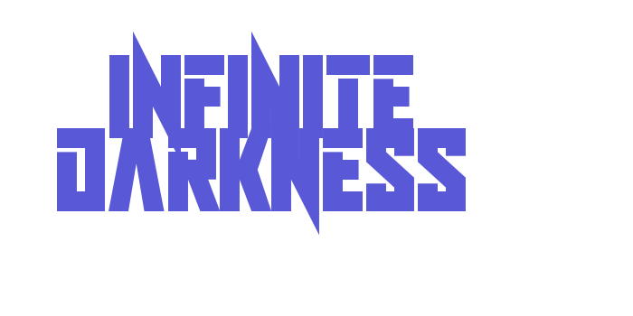 Infinite Darkness Font Download