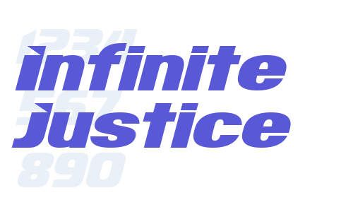 Infinite Justice Font Download