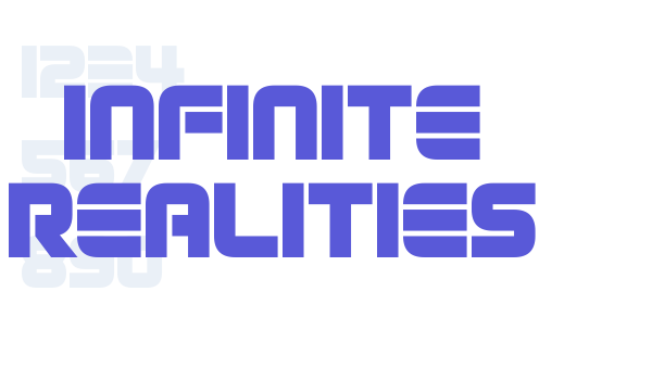 Infinite Realities font free