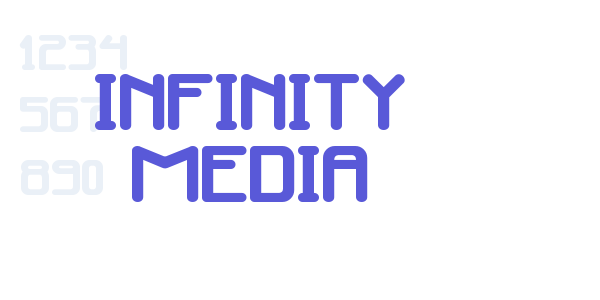 Infinity Media font free