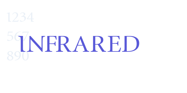 InfraRed font free