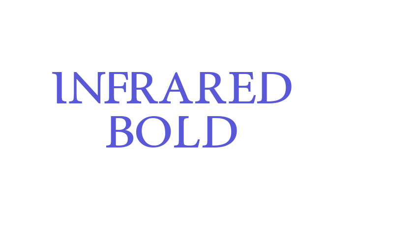 InfraRed Bold Font Download