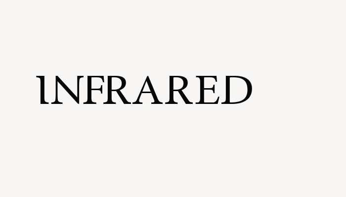 InfraRed font download