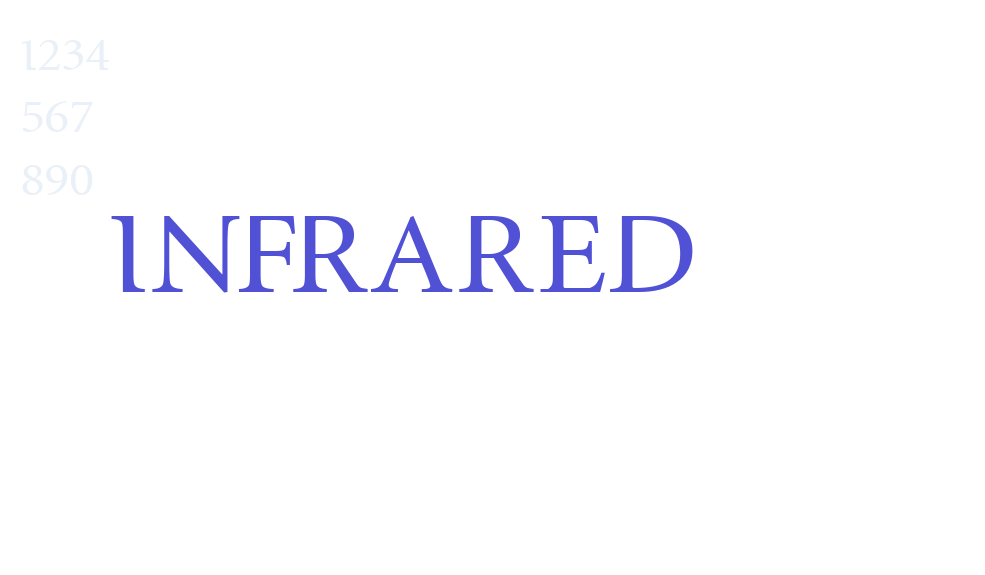 InfraRed-font-download