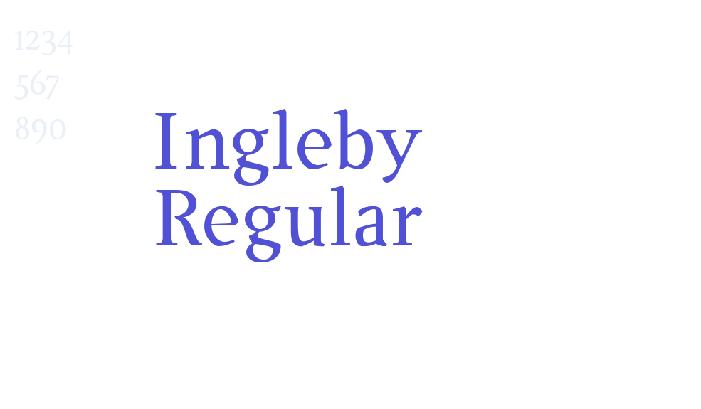 Ingleby Regular-font-download