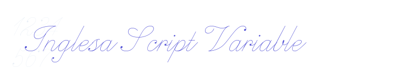Inglesa Script Variable-related font