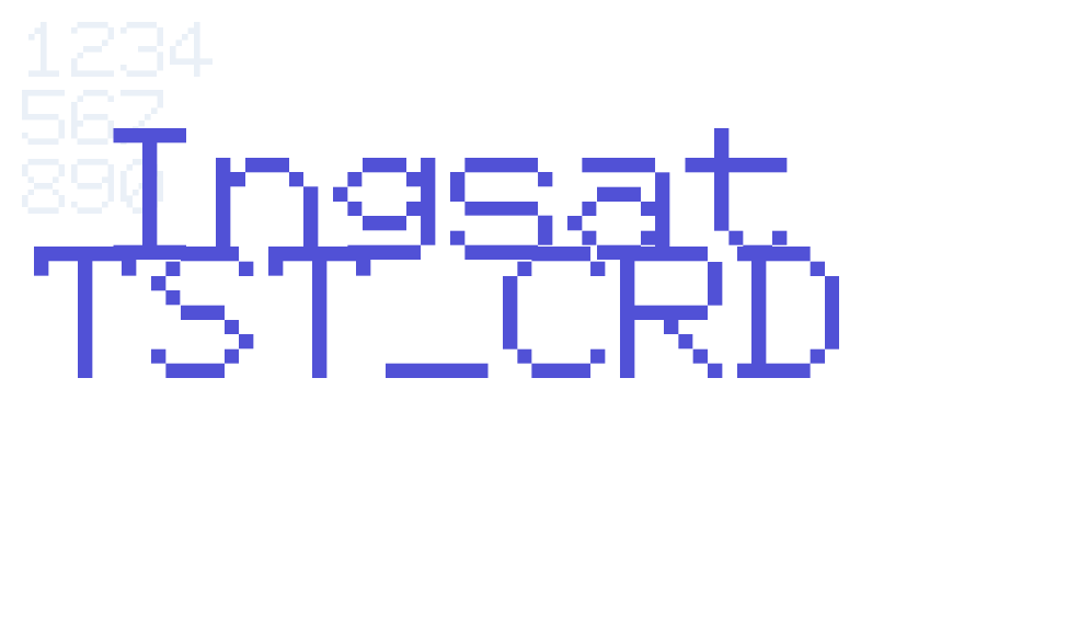 Ingsat TST_CRD-font-download