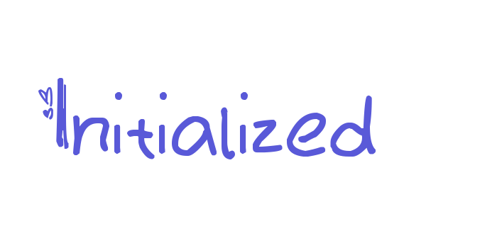 Initialized Font Download