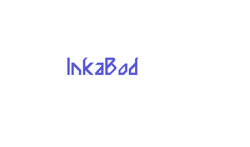 InkaBod Font