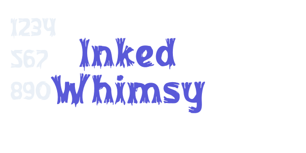 Inked Whimsy font free