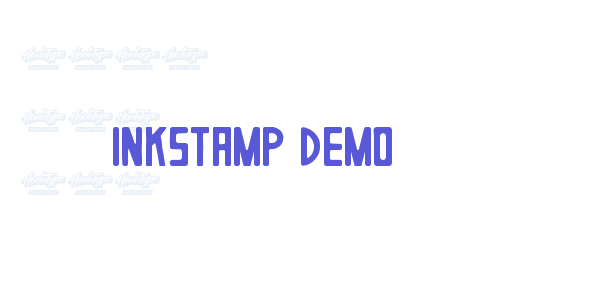 Inkstamp Demo font free