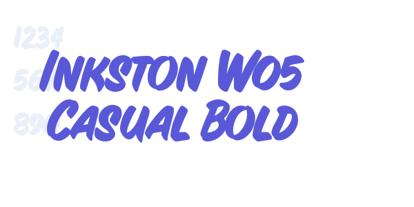 Inkston W05 Casual Bold font free