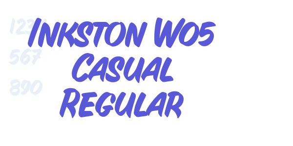 Inkston W05 Casual Regular font free