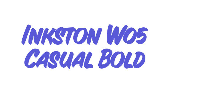 Inkston W05 Casual Bold Font Download