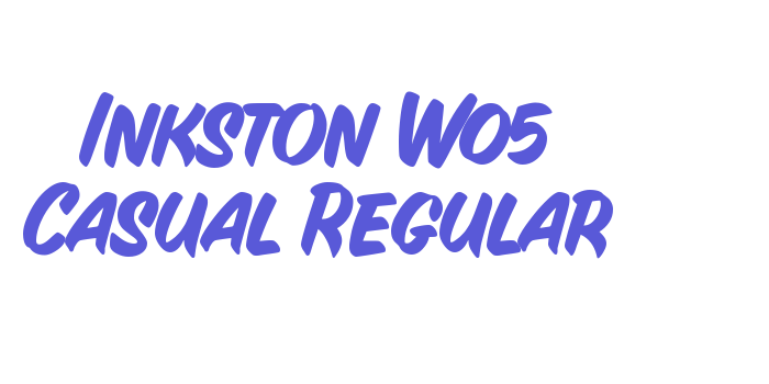 Inkston W05 Casual Regular Font Download