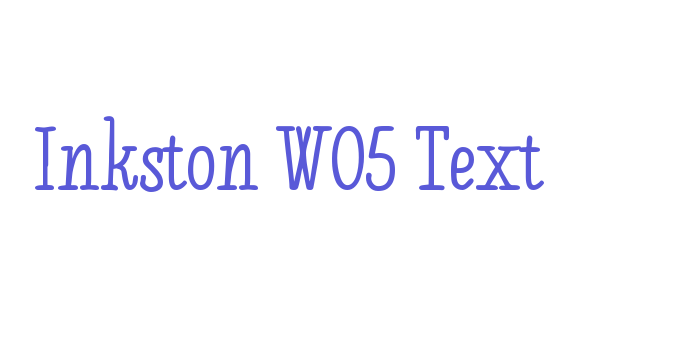 Inkston W05 Text Font Download