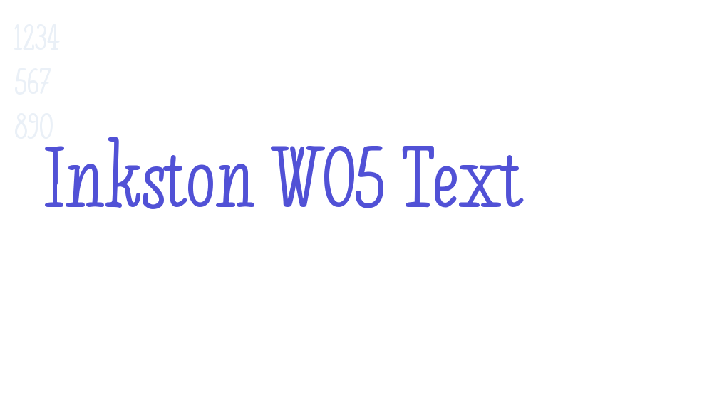 Inkston W05 Text-font-download