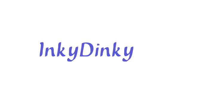 Download InkyDinky Font