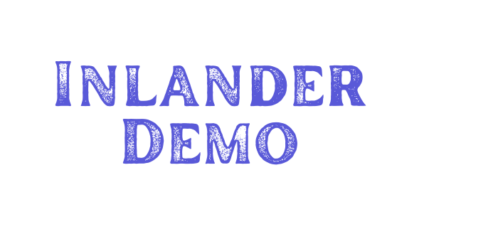 Inlander Demo Font Download