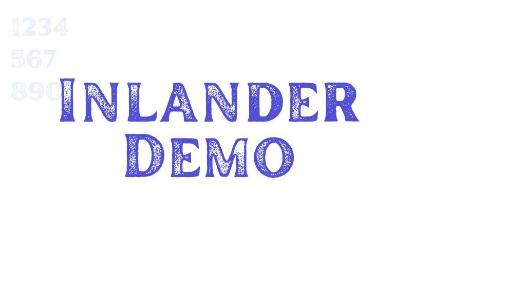 Inlander Demo-font-download