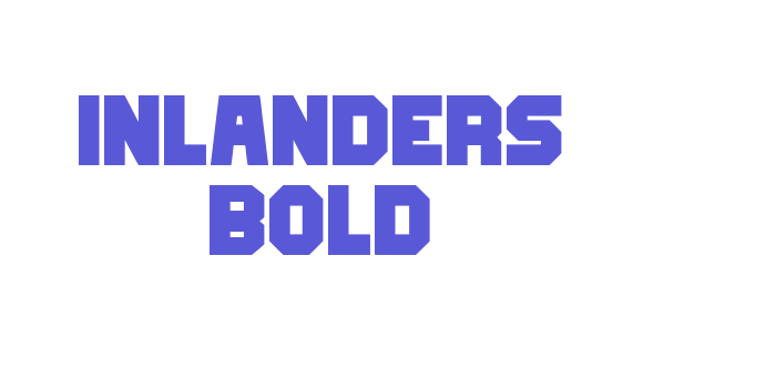 Inlanders Bold Font Download