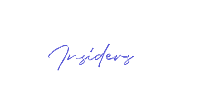 Insiders Font Download