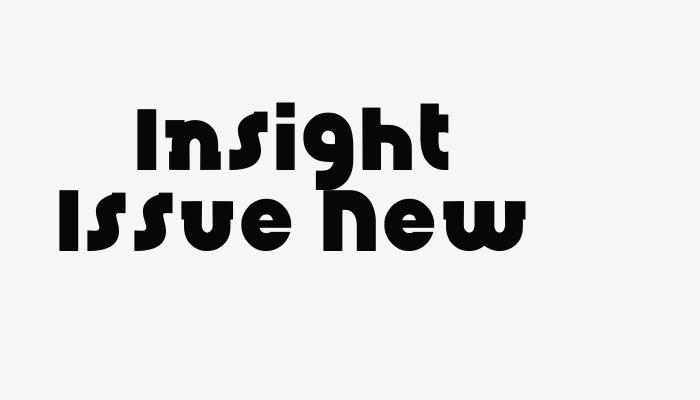 Insight Issue New font download