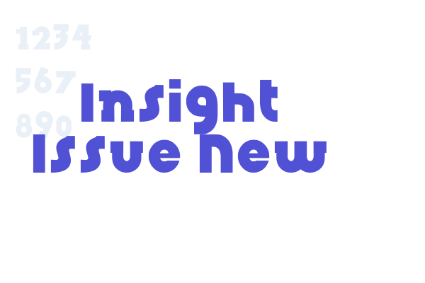 Insight Issue New Font Download