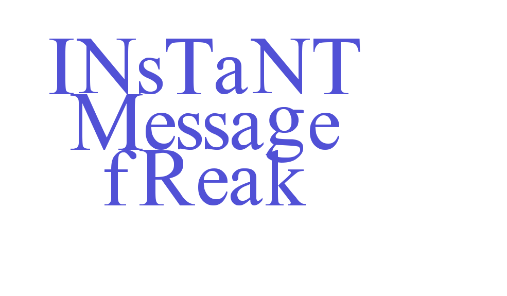 Instant Message Freak-font-download