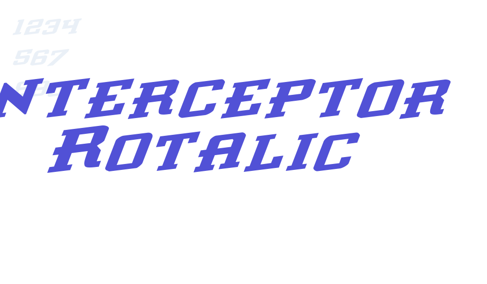 Interceptor Rotalic-font-download