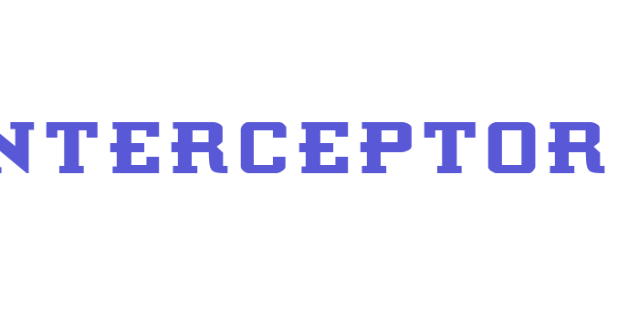 Interceptor Font Download