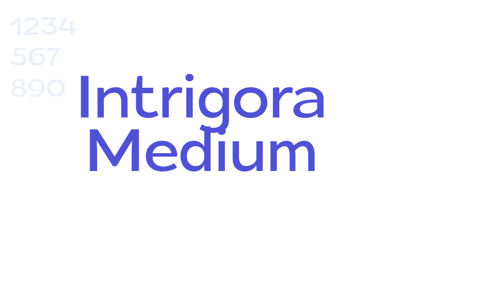 Intrigora Medium-font-download