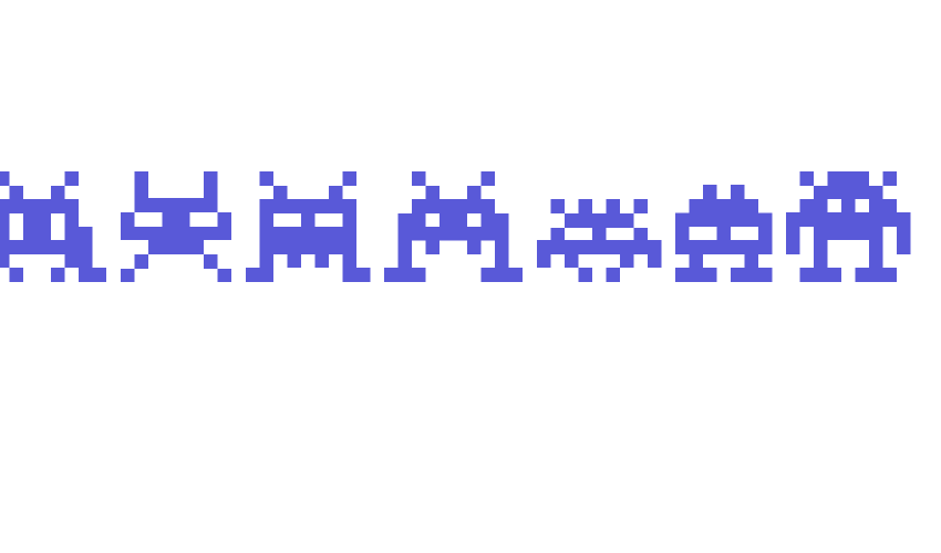 Invaders Font