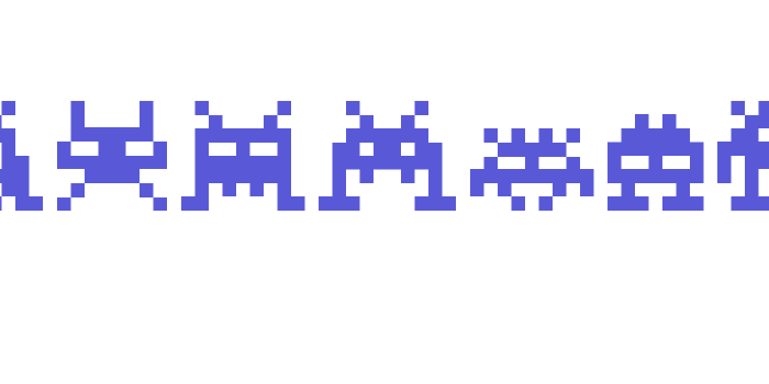 Invaders Font