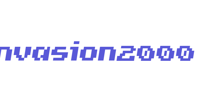 Invasion2000 Font Download