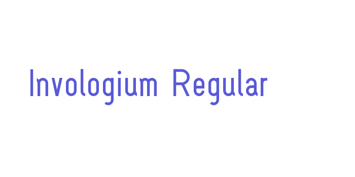 Invologium Regular Font Download