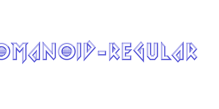 Iomanoid-Regular Font Download