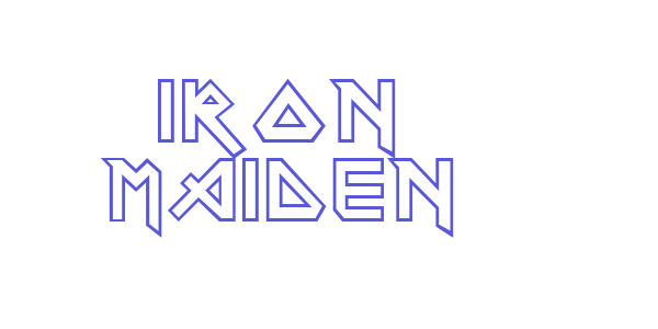 Iron Maiden font free