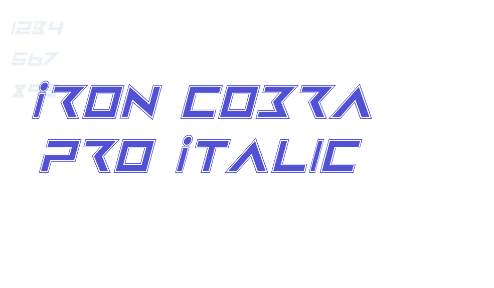 Iron Cobra Pro Italic-font-download