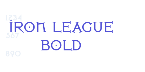 Iron League Bold-font-download