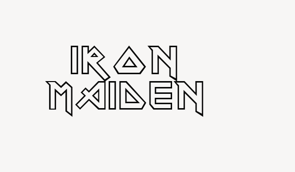 Iron Maiden Font