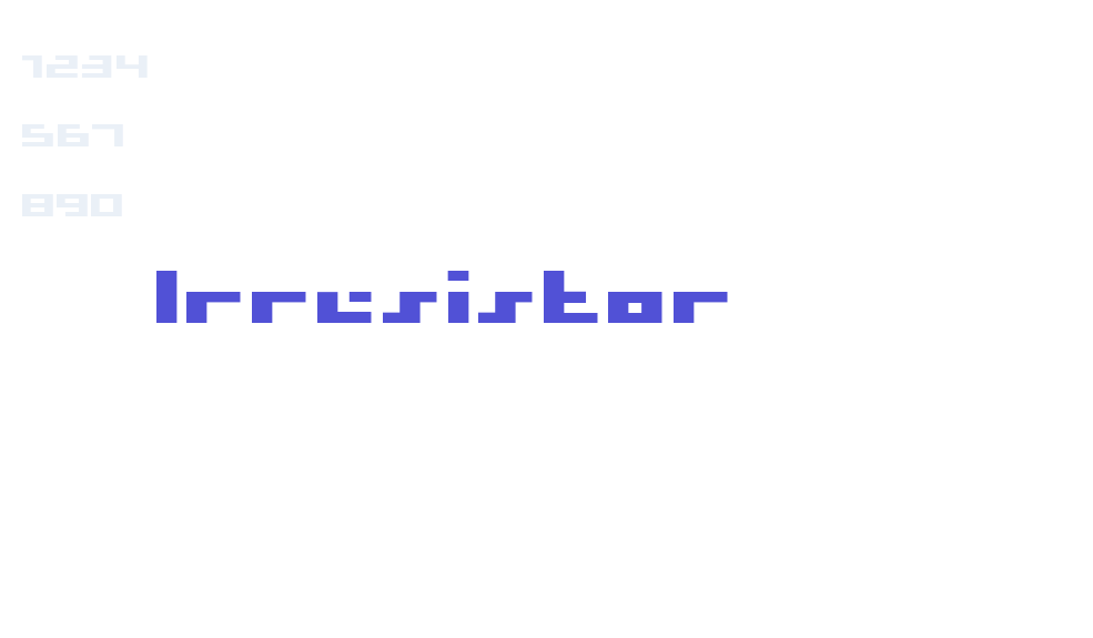 Irresistor-font-download