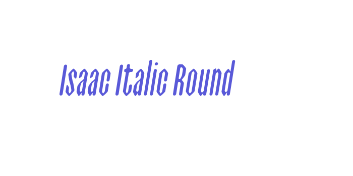 Isaac Italic Round Font Download