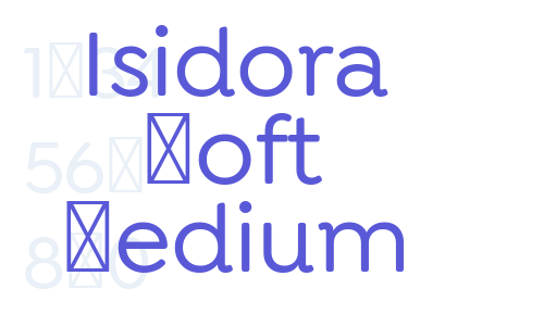 Isidora Soft Medium Font Download