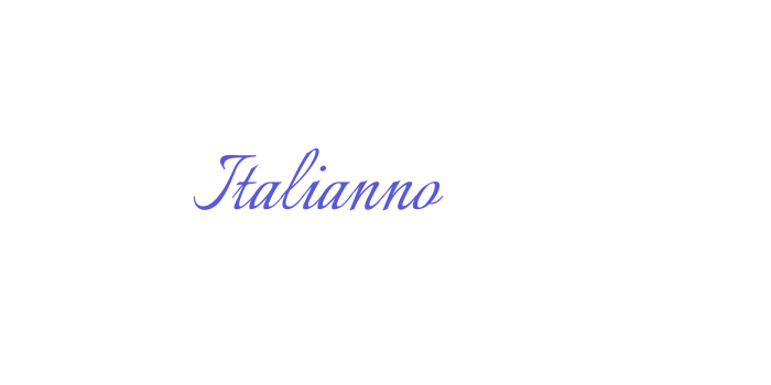 Italianno Font Download