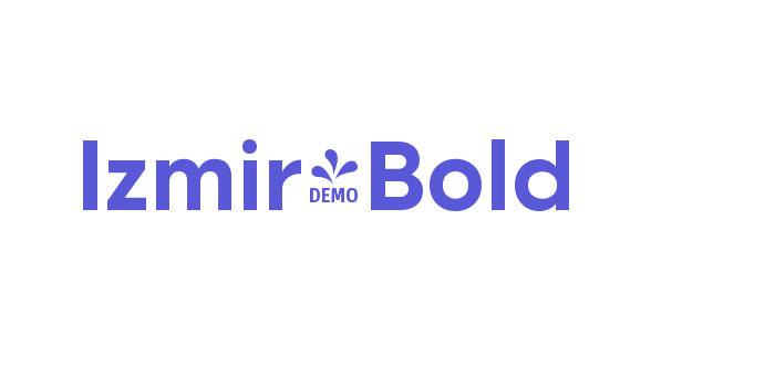 Izmir-Bold Font Download