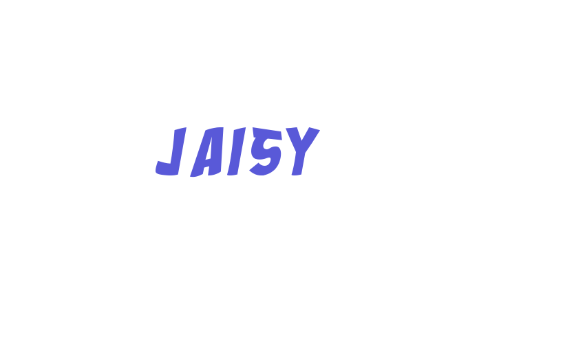 JAISY Font