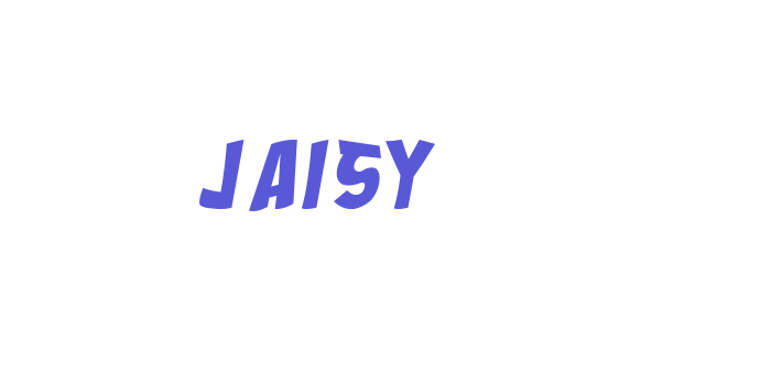 JAISY Font Download