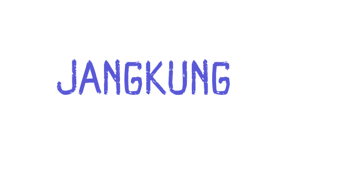 JANGKUNG Font